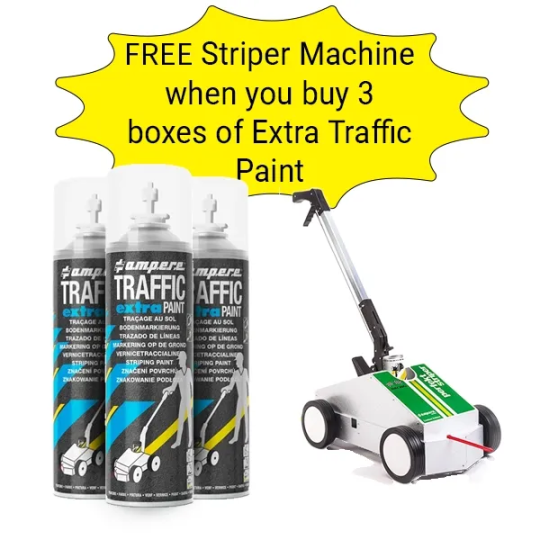 Ampere System Traffic Extra Line Marker Paint
