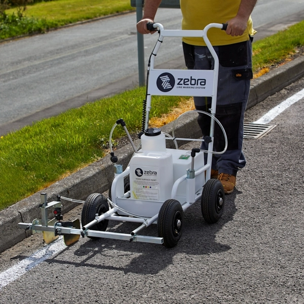 Zebra Pro Hard Surface Line Marking Machine