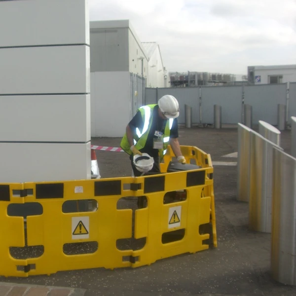 AddGards Handigard Safety Barriers - Black & Yellow - Set of 3