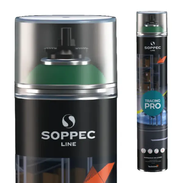 Soppec Tracing Pro Acrylic Aerosol Line Marker Paint - Green