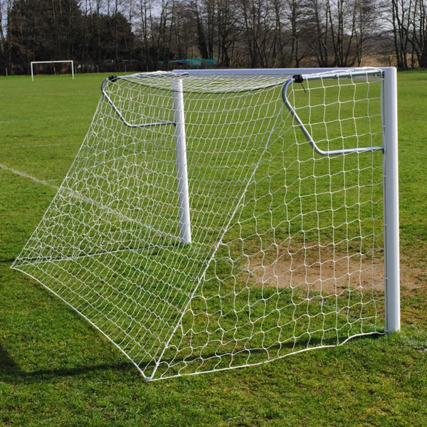 MH Goals Mini Soccer Goals - 12x6ft Socketed Aluminium