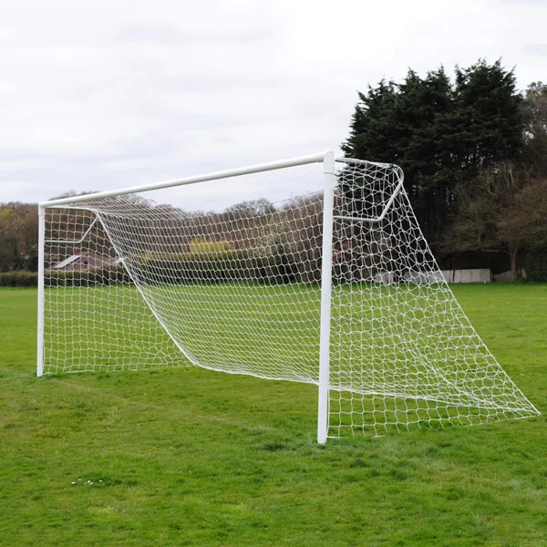 MH Goals Senior 11 aside Football Goals - 24x8ft Heavy Duty Socketed Steel