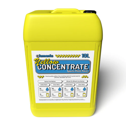 Elements Yellow Concentrate Grass Line Marking Paint 10L