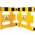 AddGards Handigard Safety Barriers - Black & Yellow - Set of 2