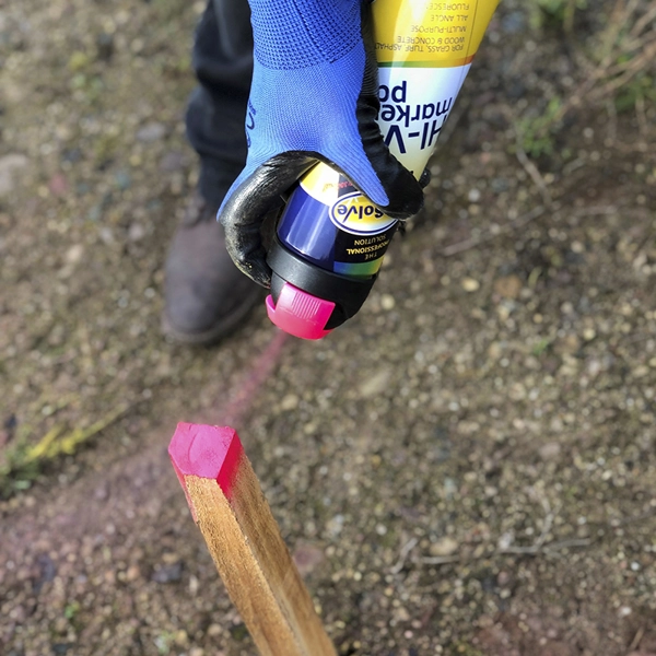 HI-VIS Fluorescent Marker Spray Paint