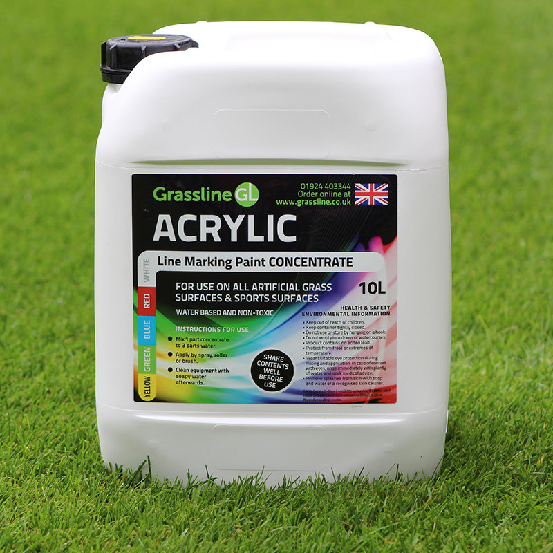 Grassline Acrylic Artificial Grass Line Marking Paint Concentrate