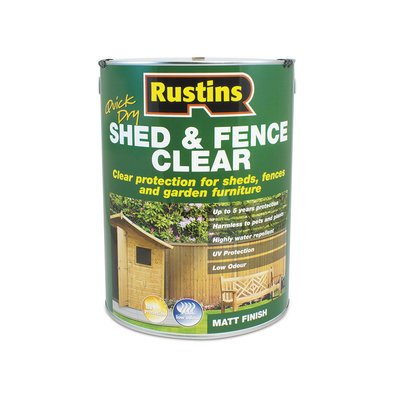 Rustins Quick Dry Shed & Fence Clear