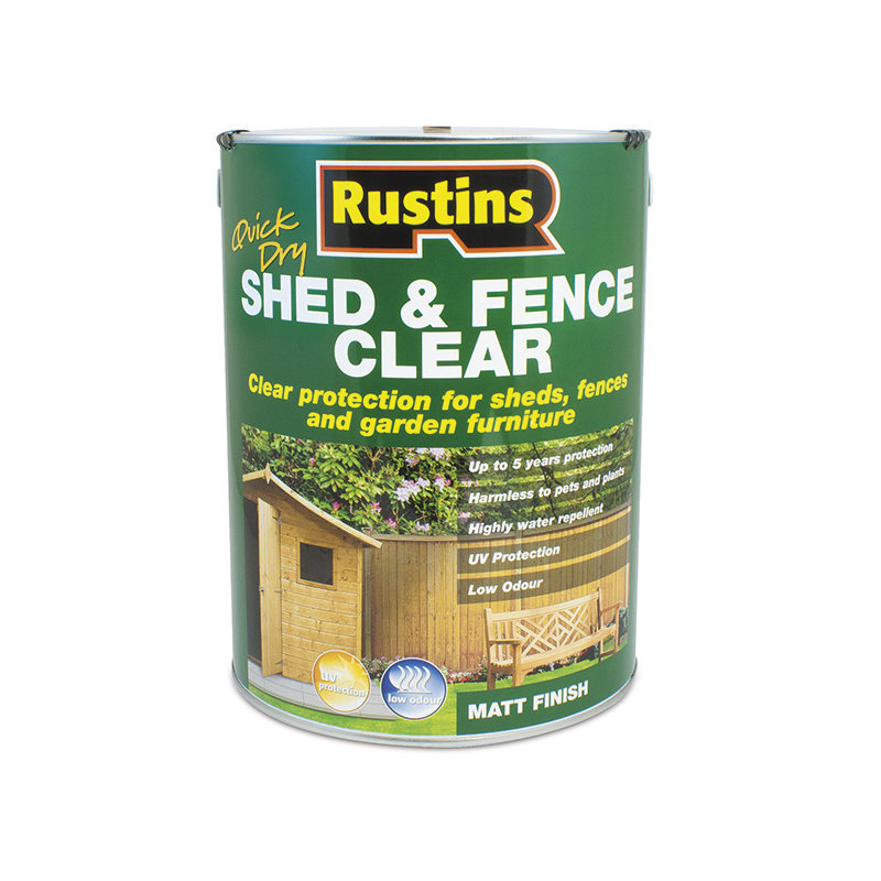 Rustins Quick Dry Shed & Fence Clear