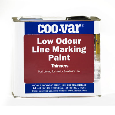 Coo-Var Low Odour Line Marking Paint Thinners