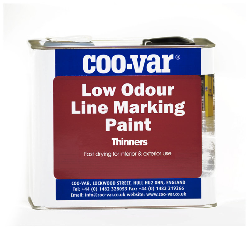 Coo-Var Low Odour Line Marking Paint Thinners