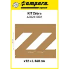 Ampere Hazardous Area Floor Marking Stencils (12 Piece)