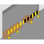 Ampere Hazardous Area Floor Marking Stencils (12 Piece)