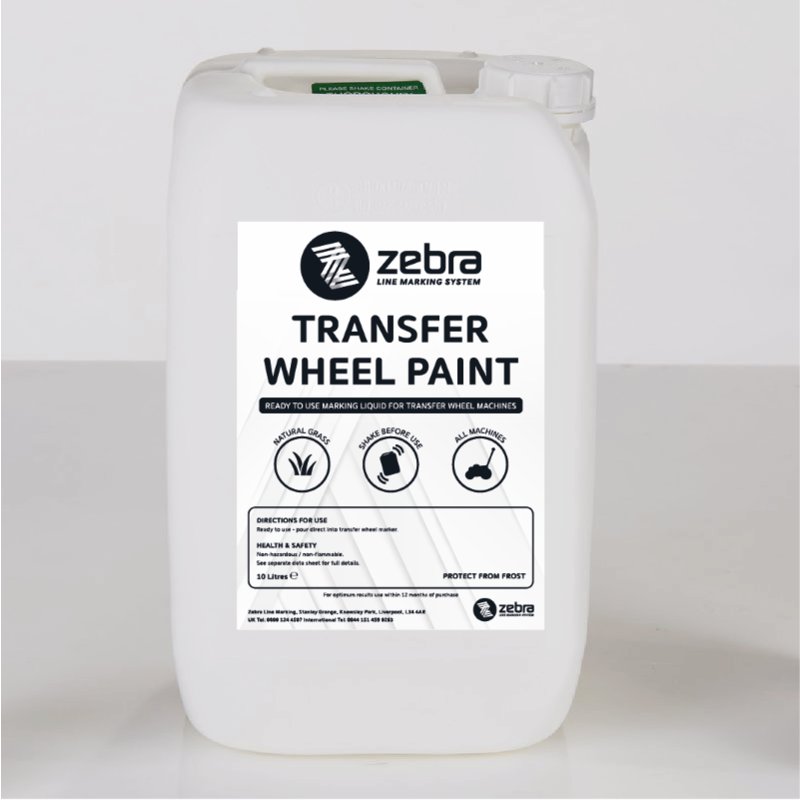 Zebra Transfer Wheel Grass Line Marking Paint (3x10L)