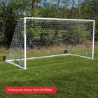 MH Goals 9v9 Football Goals - 16x7ft Heavy Duty Wheeled