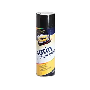 ProSolve Acrylic Satin Black Spray Paint