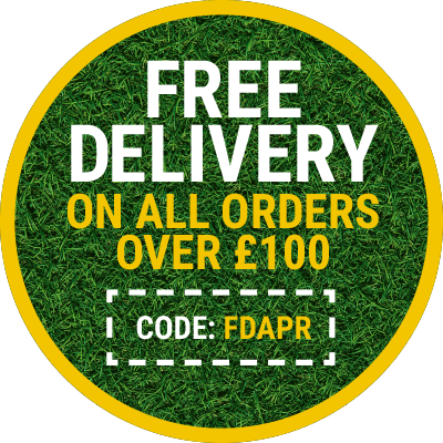 Free delivery on all orders over £100.  CODE: FDAPR