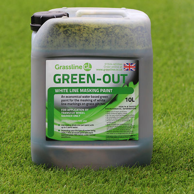 Grassline Green-Out White Line Masking Paint